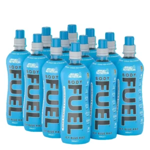 BodyFuel Electrolyte & Vitamin Water - Pack de 12, Icy Blue Raz