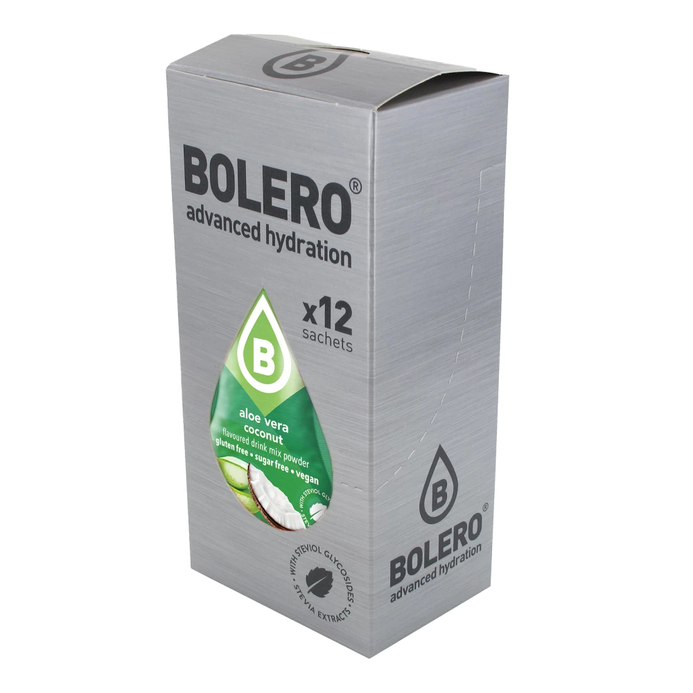 Boissons BOLERO® - Boite de 12, Aloe Vera Coconut