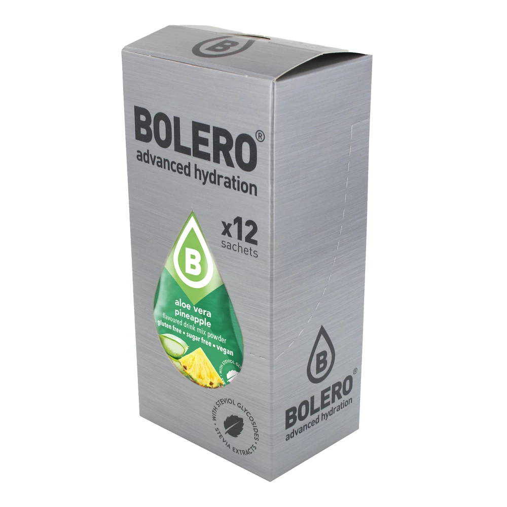 Boissons BOLERO® - Boite de 12, Aloe Vera Pineapple
