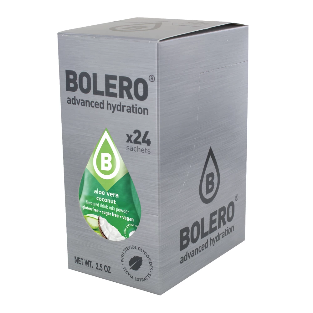 Boissons BOLERO® - Boite de 24, Aloe Vera Coconut