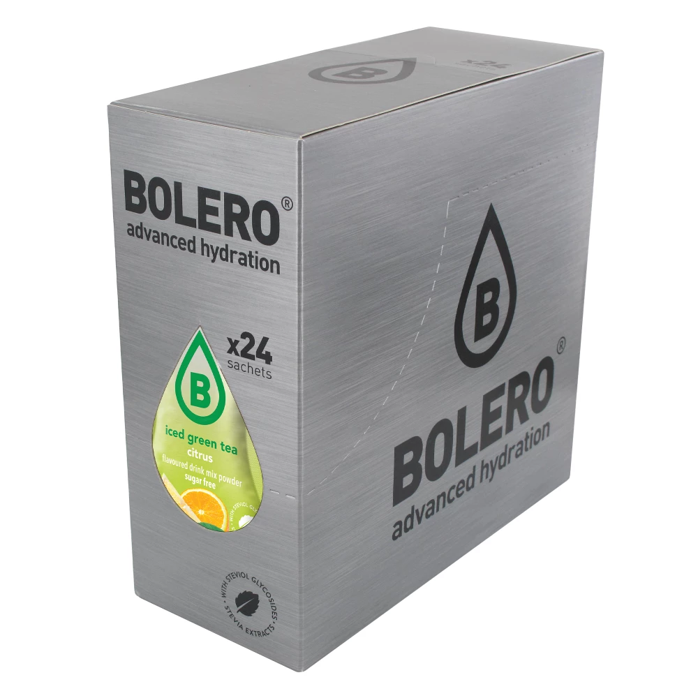Boissons BOLERO® - Boite de 24, Iced Green Tea Citrus