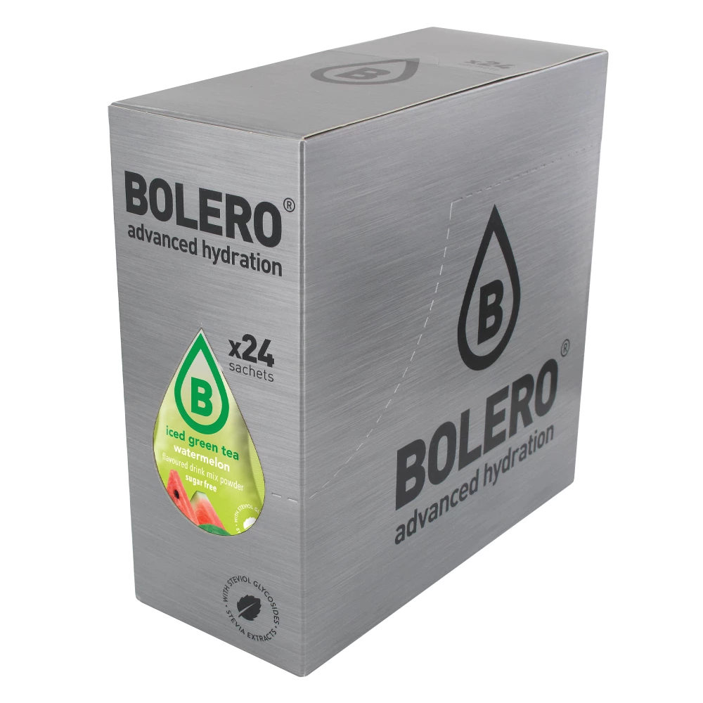 Boissons BOLERO® - Boite de 24, Iced Green Tea Watermelon