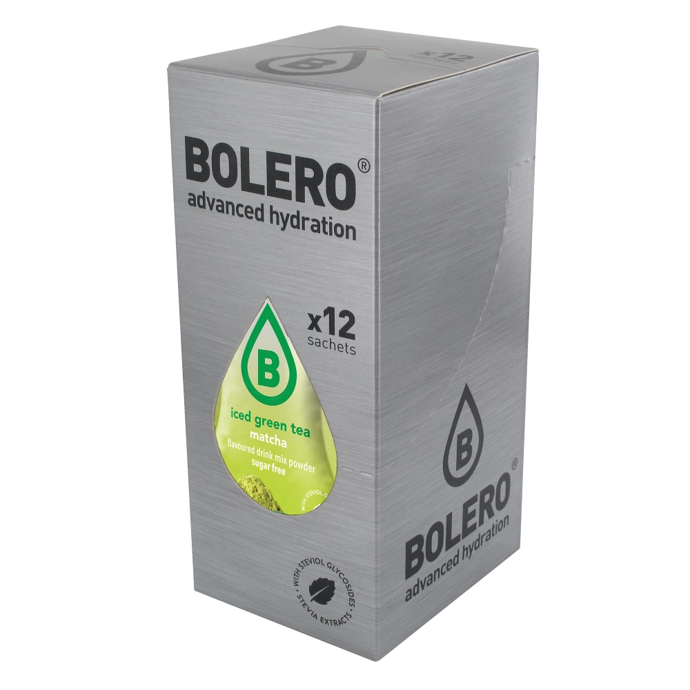 Boissons BOLERO® - Boite de 12, Iced Green Tea Matcha