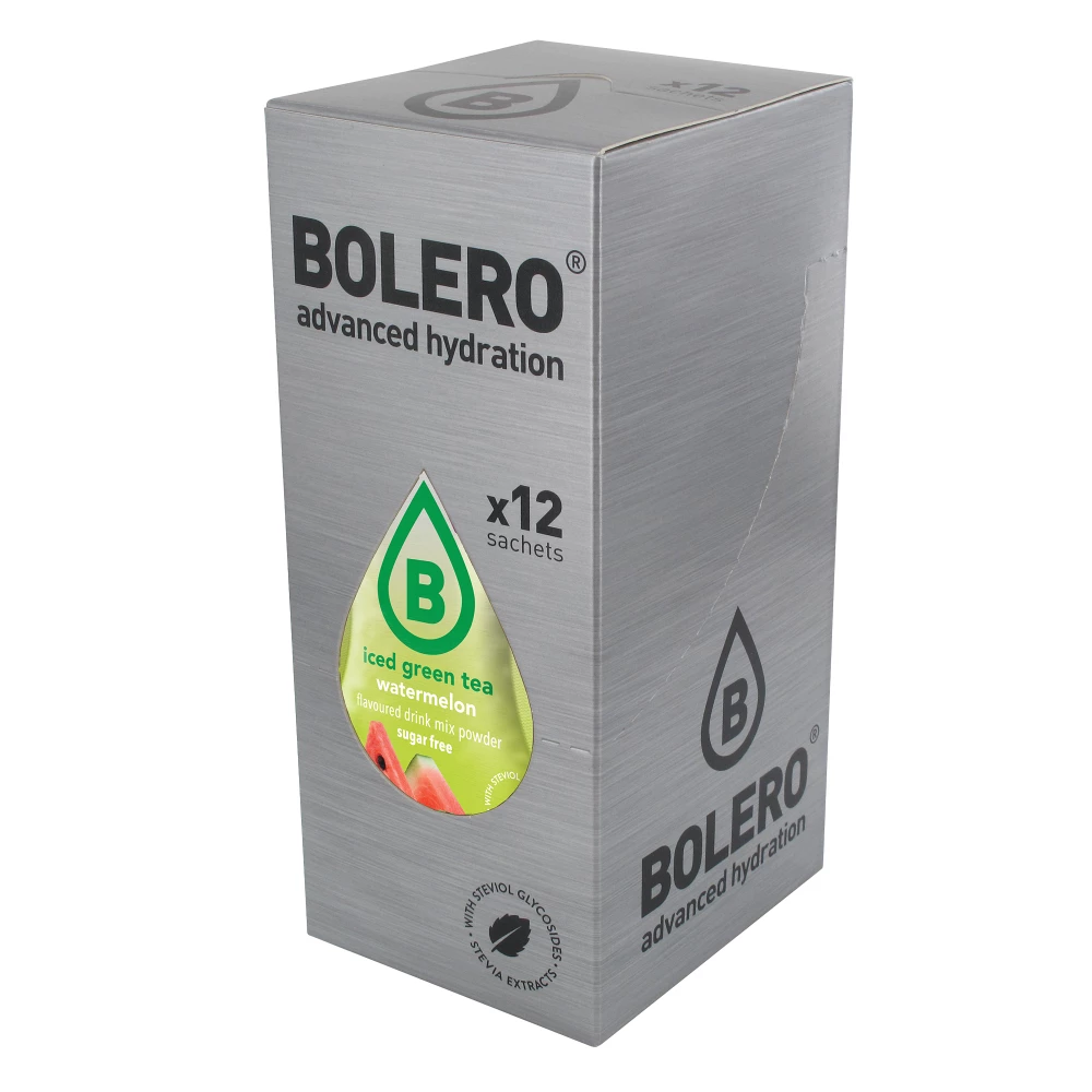 Boissons BOLERO® - Boite de 12, Iced Green Tea Watermelon