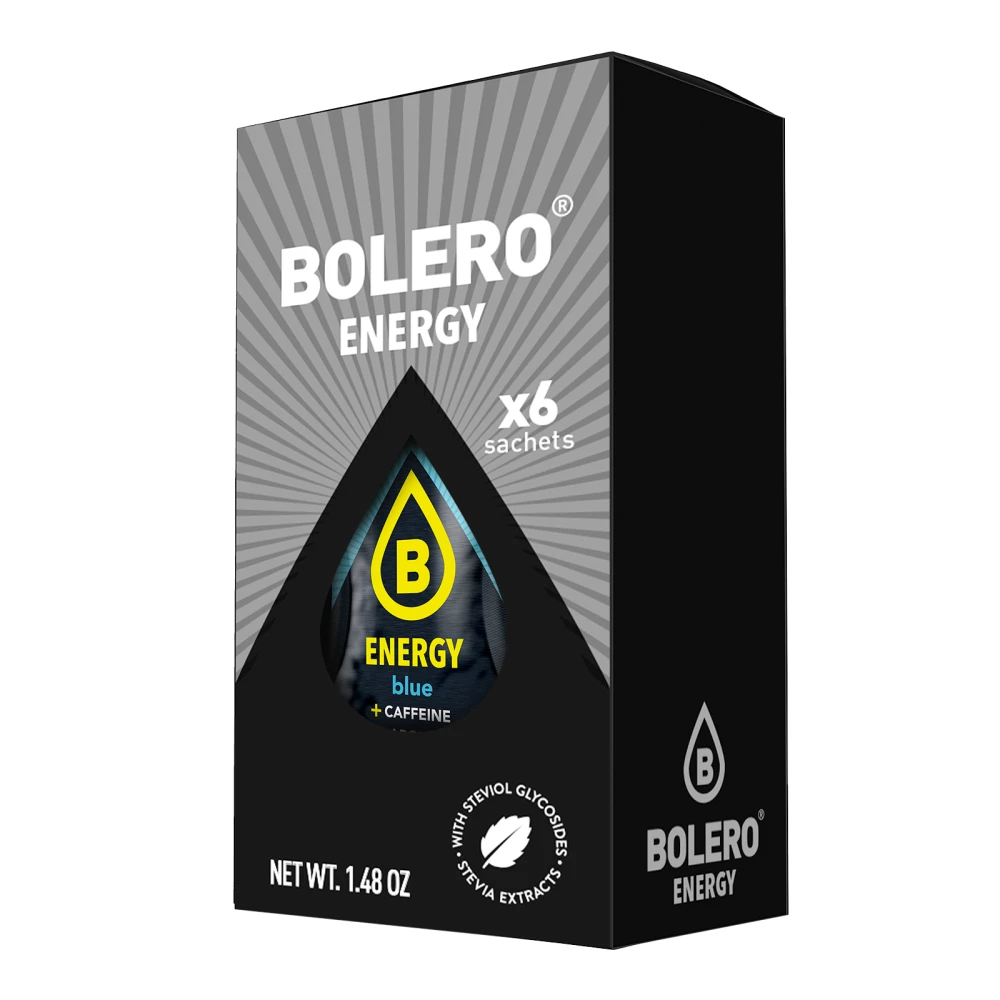 Bolero® Energy - Boite de 6, Blue