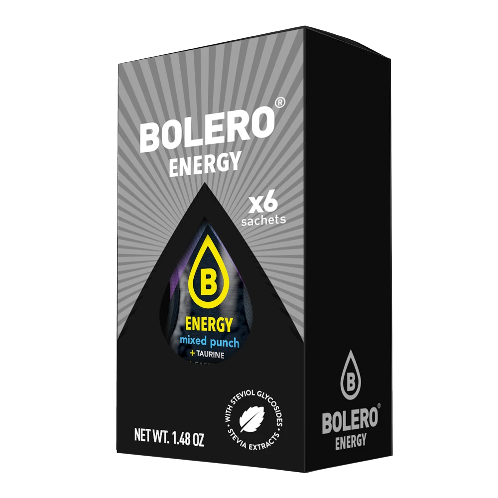 Bolero® Energy - Boite de 6, Mixed Punch