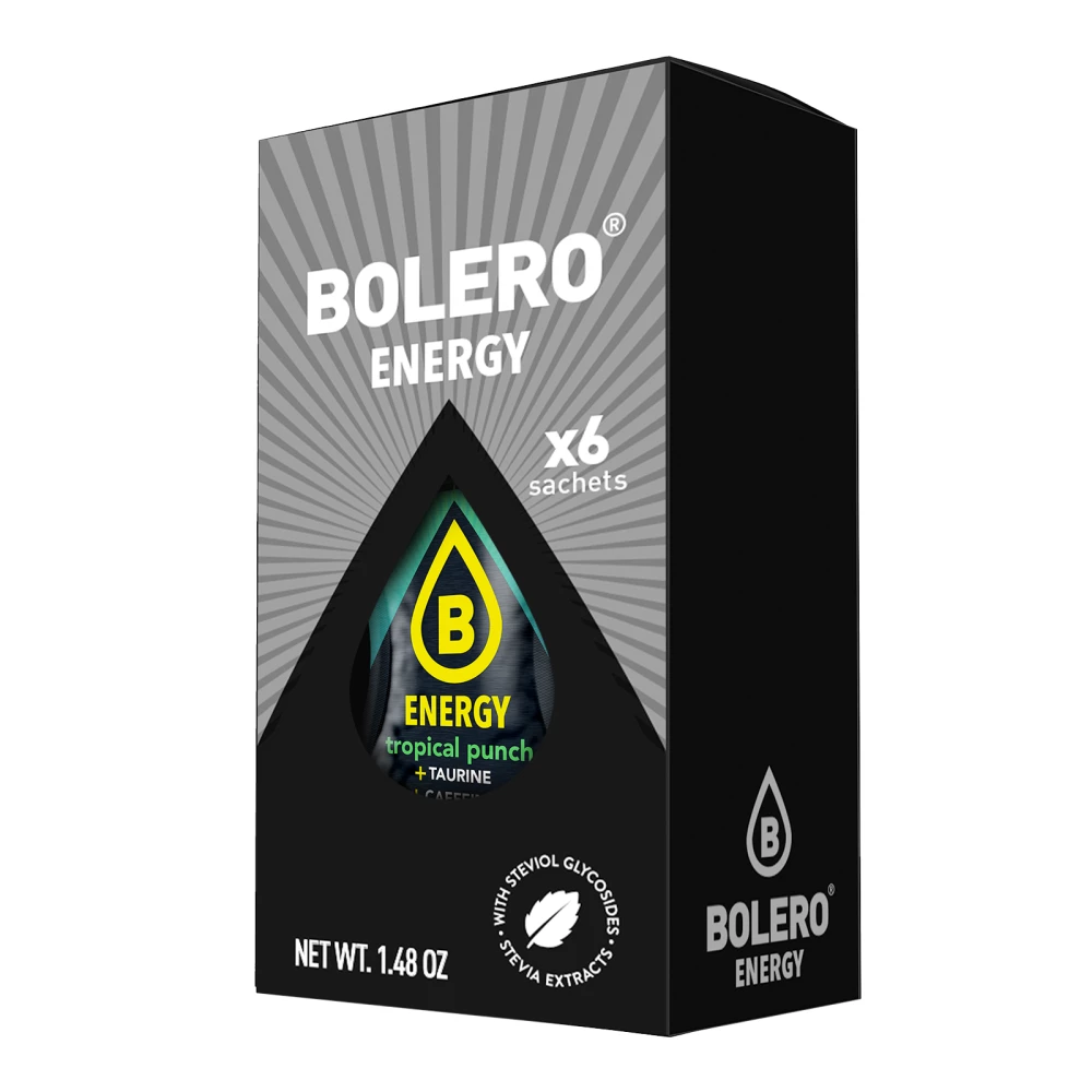 Bolero® Energy - Boite de 6, Tropical Punch