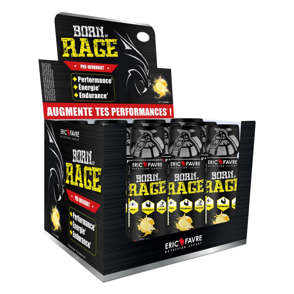 Born of Rage Shot - Pack de 12, Framboise