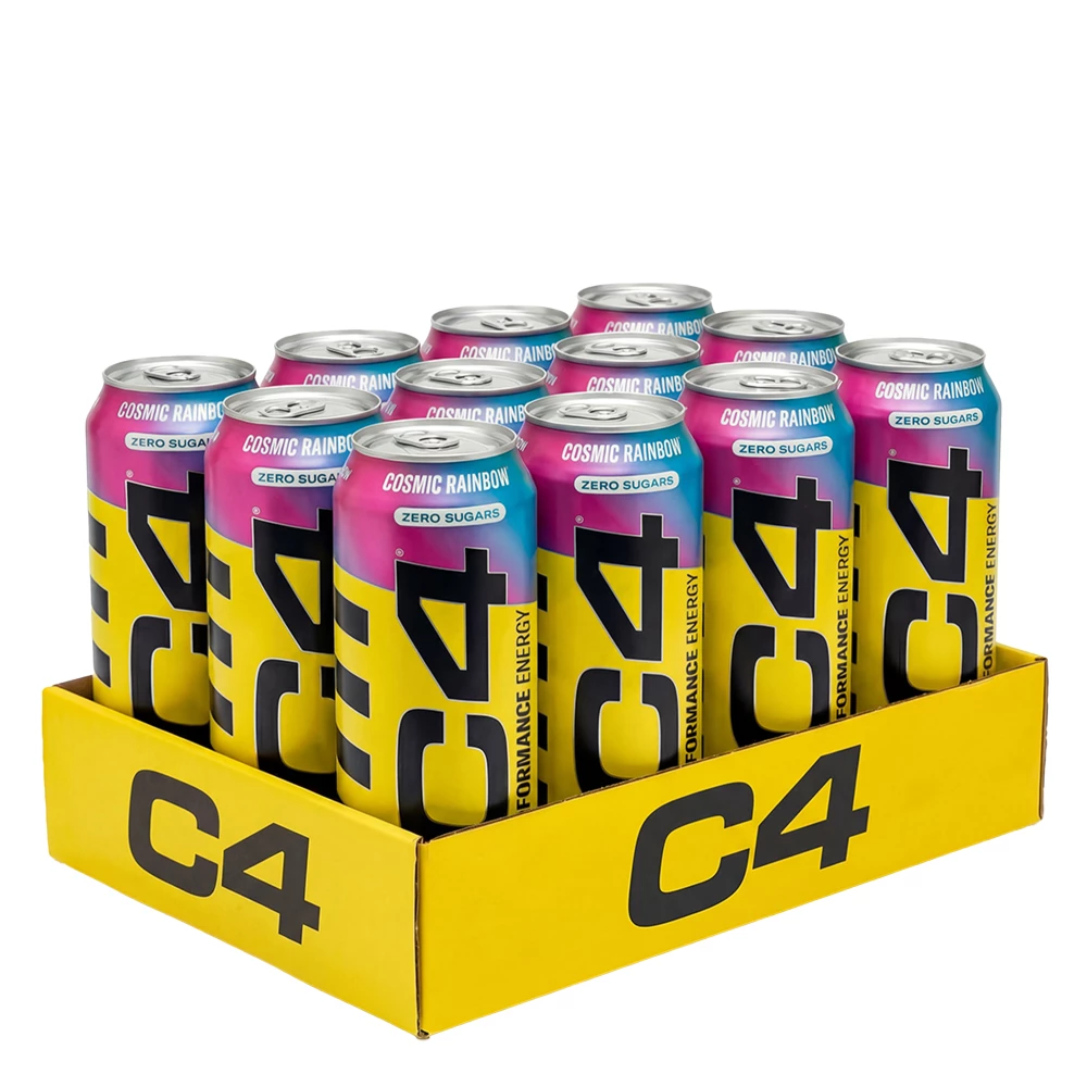 C4 Energy - Pack de 12, Cosmic Rainbow