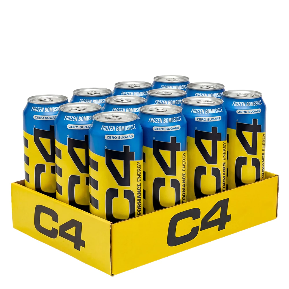 C4 Energy - Pack de 12, Frozen Bombsicle