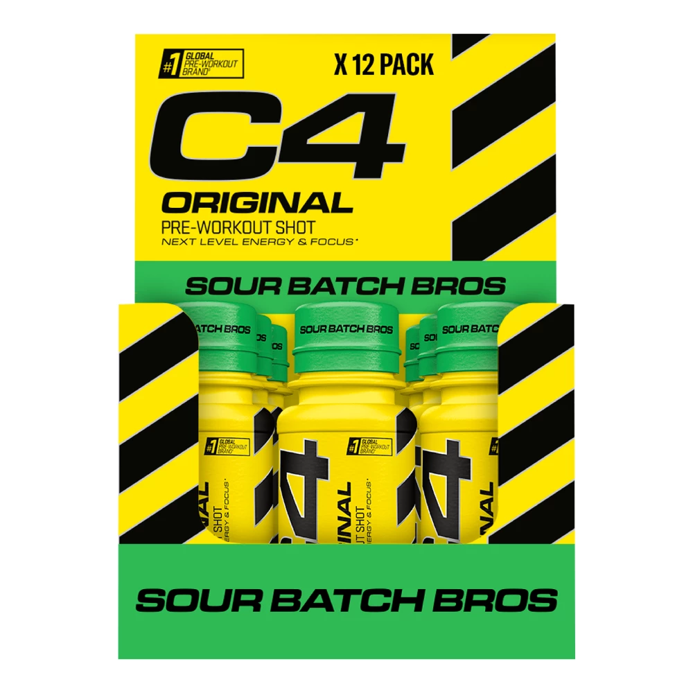C4 Original Shots - Pack de 12, Sour Batch Bros