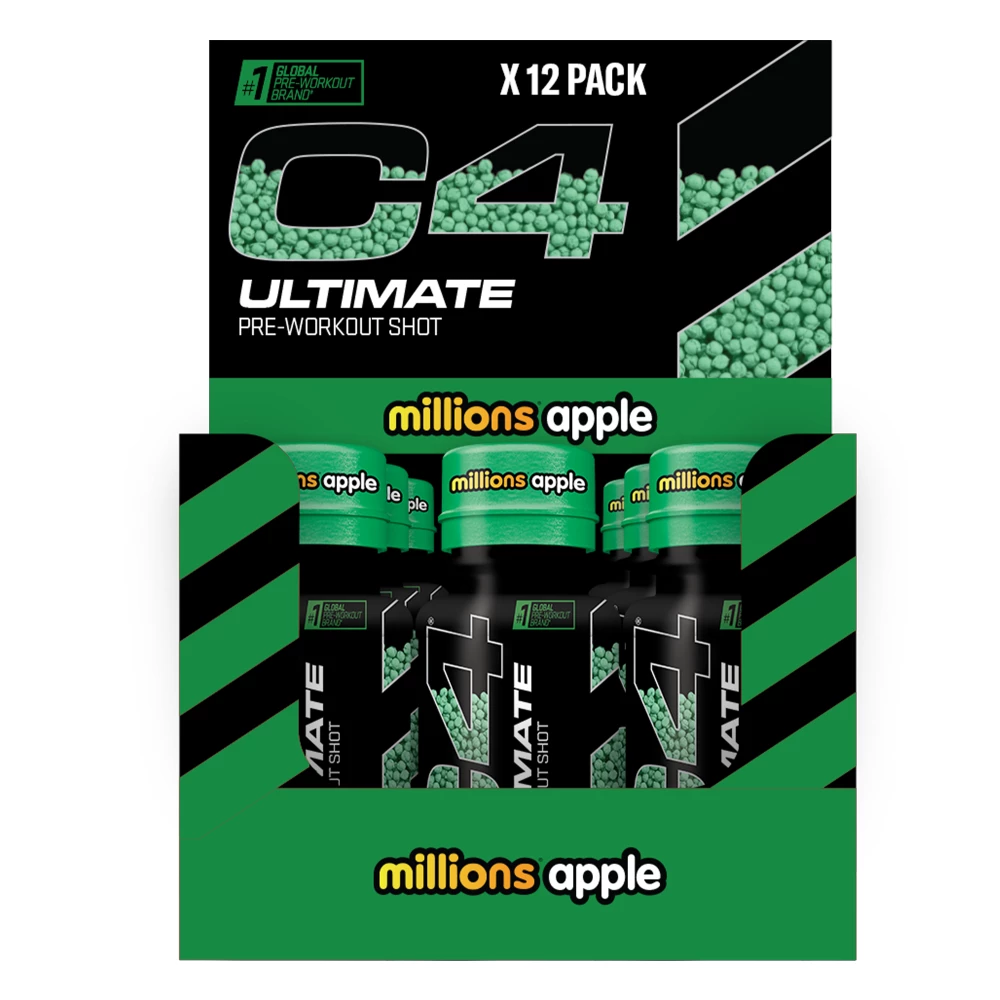 C4 Ultimate Shots - Pack de 12, Millions Apple