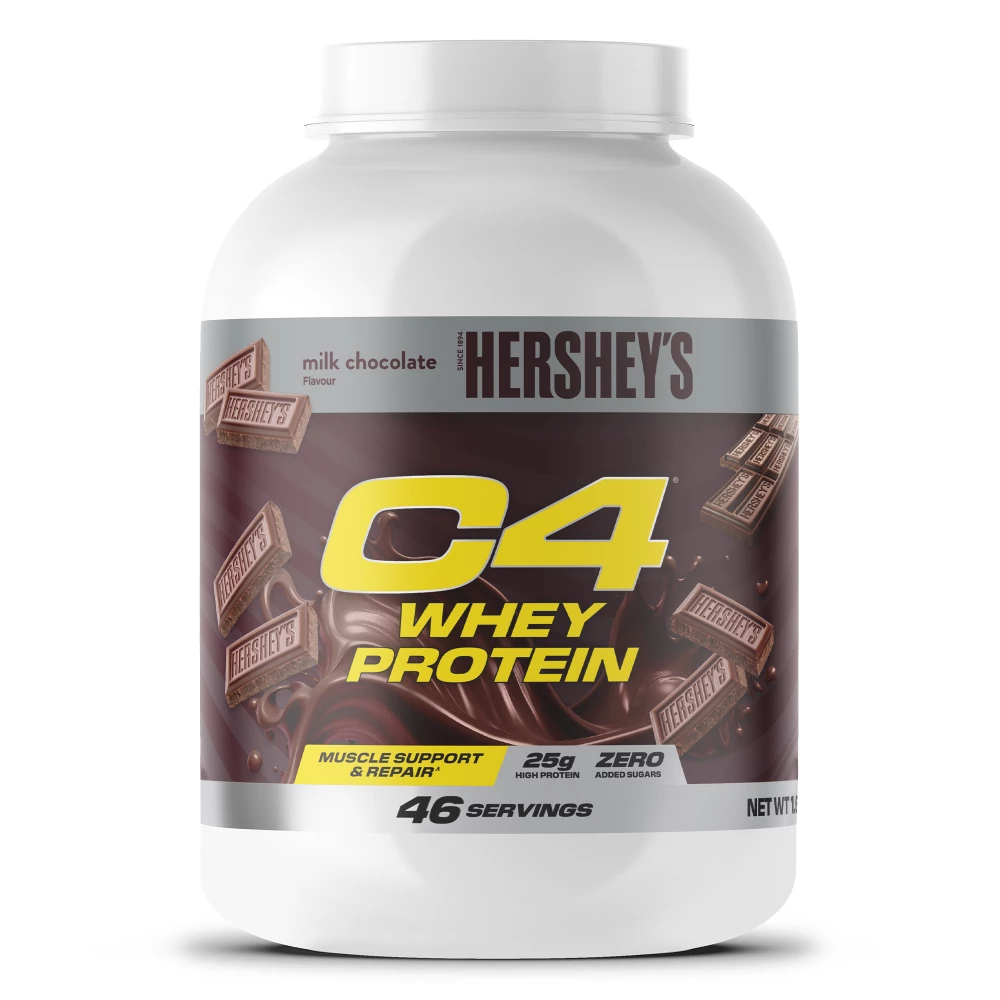 C4 Whey Protein - 1600g, Hershey's Milk Chocolate