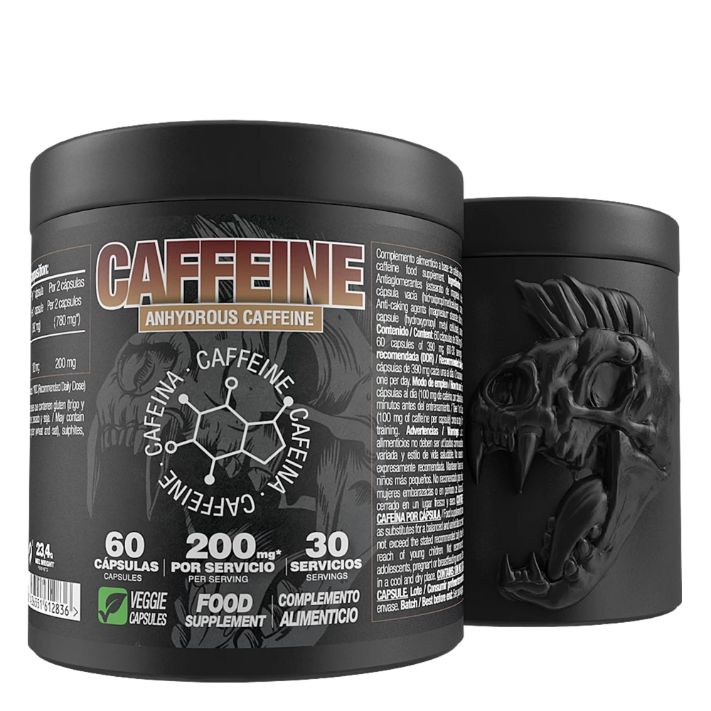 Caffeine Anhydrous - 60 Gélules