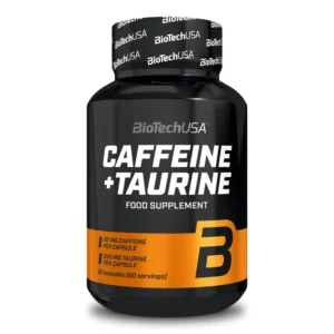 Caffeine+Taurine - 60 Gélules