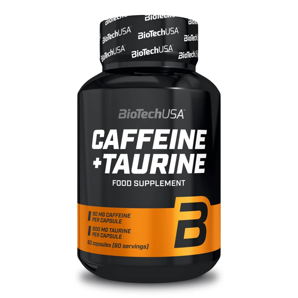 Caffeine+Taurine - 60 Gélules