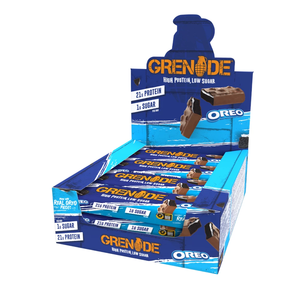 Grenade Protein Bar - Boite de 12, Oreo