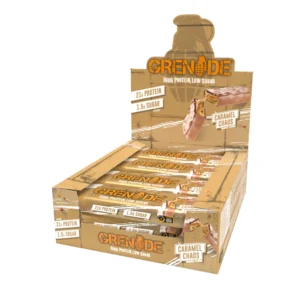 Grenade Protein Bar - Boite de 12, Caramel Chaos