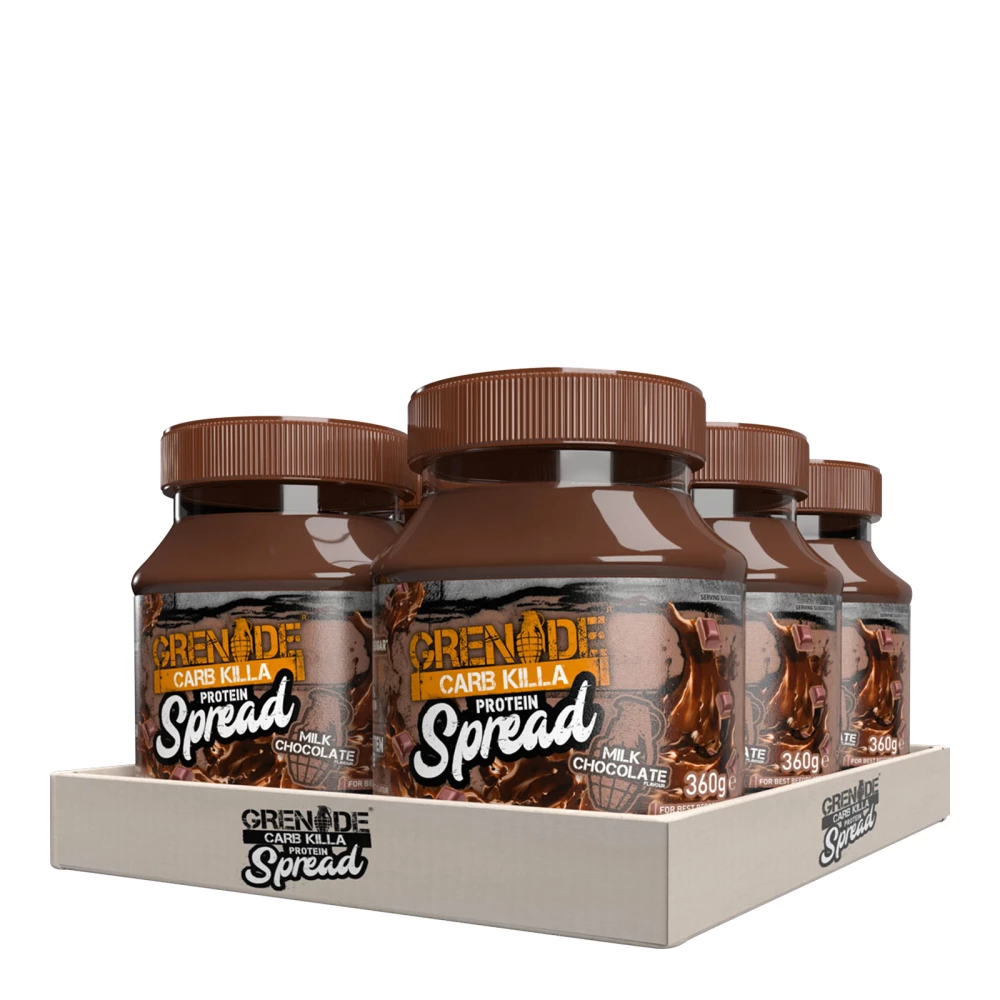 Carb Killa Protein Spread - Boite de 6, Milk Chocolate