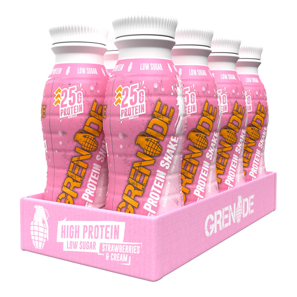 Carb Killa Shake - Pack de 8, Strawberries & Cream