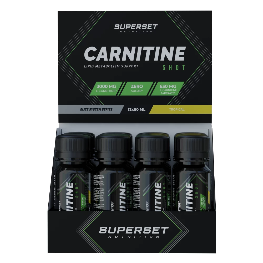 Carnitine Shot - Pack de 12, Tropical