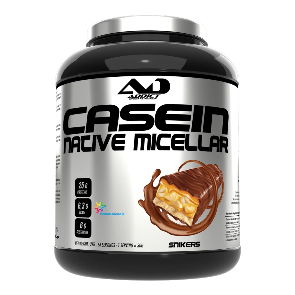 Caséine Micellaire Native - 2000g, Snikers
