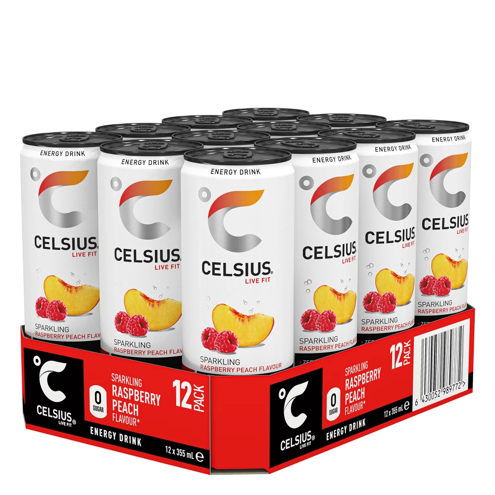 Celsius Energy Drink - Pack de 12, Summer Vibe