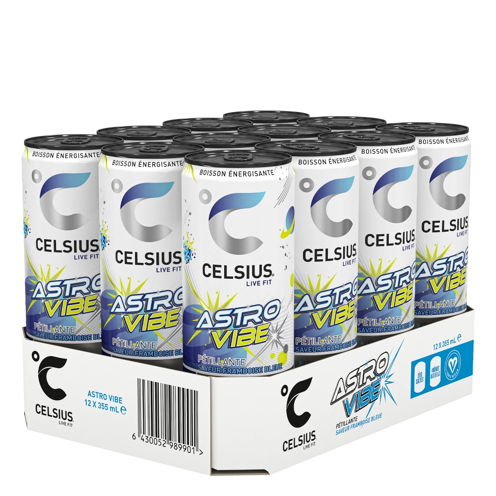Celsius Energy Drink - Pack de 12, Astro Vibe