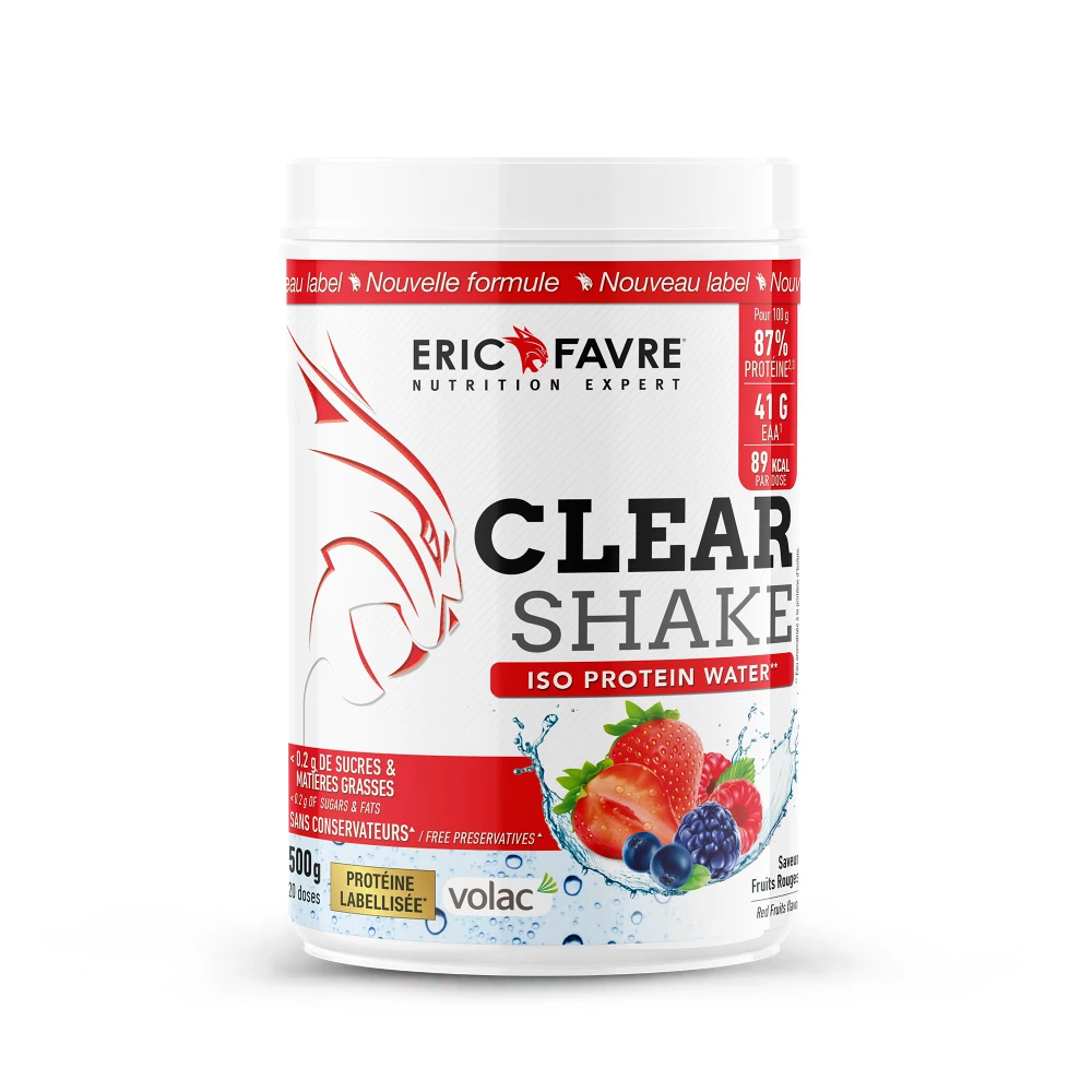 Clear Shake - 500g, Fruits Rouges