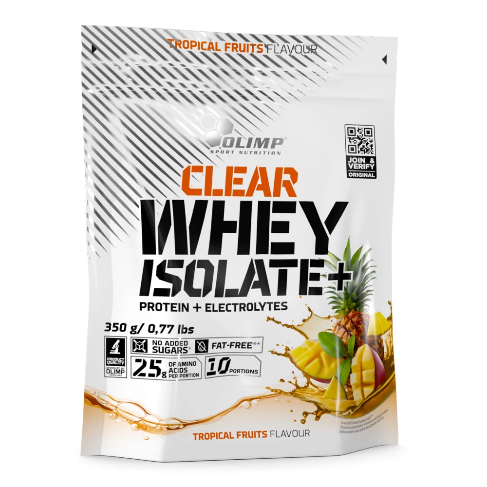 Clear Whey Isolate + - 350g, Tropical Fruit