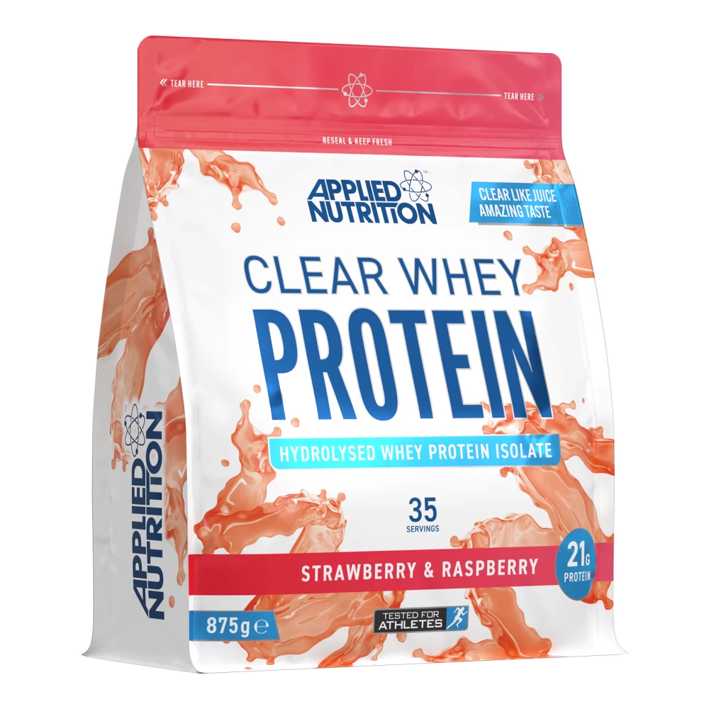 Clear Whey Protein - 875g, Strawberry-Raspberry