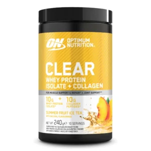 Clear Whey Protein Isolate + Collagen - 240g, Summer Fruit Ice Tea