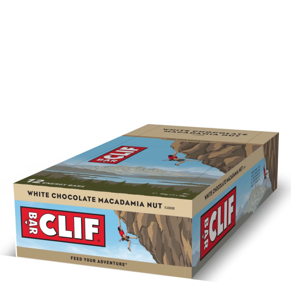 Clif Bar - Boite de 12, White Chocolate Macadamia Nut