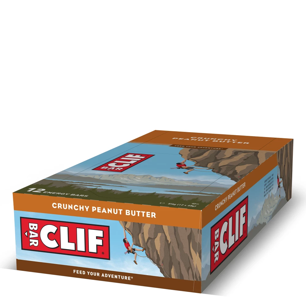 Clif Bar - Boite de 12, Crunchy Peanut Butter