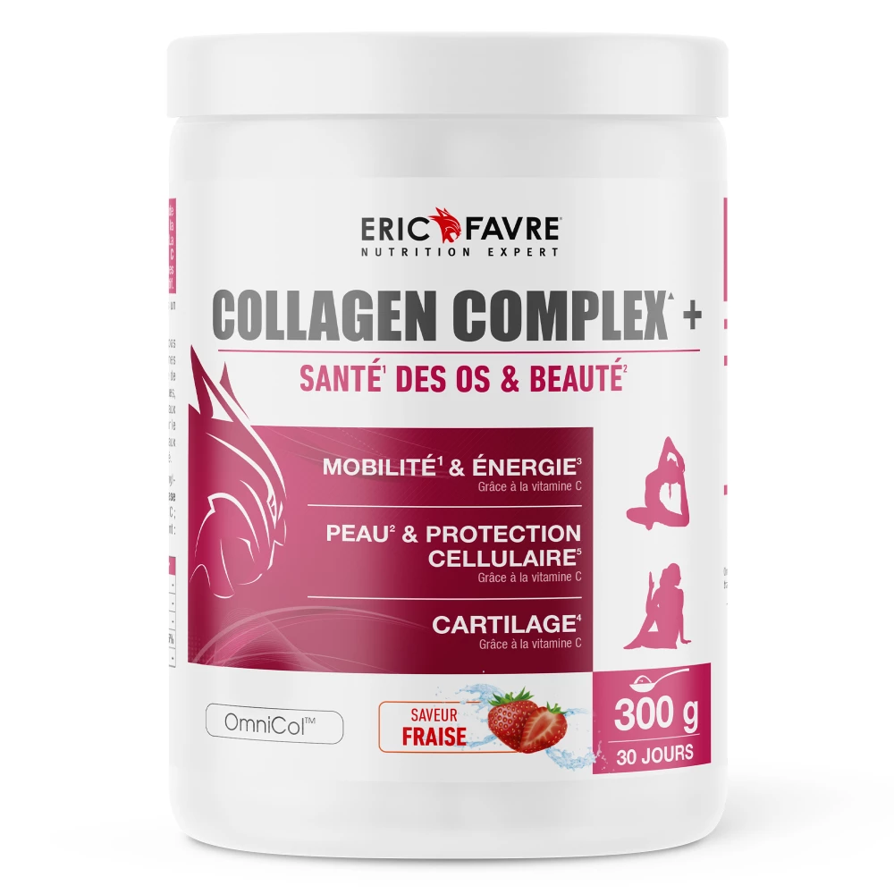 Collagen Complex+ - 300g, Fraise