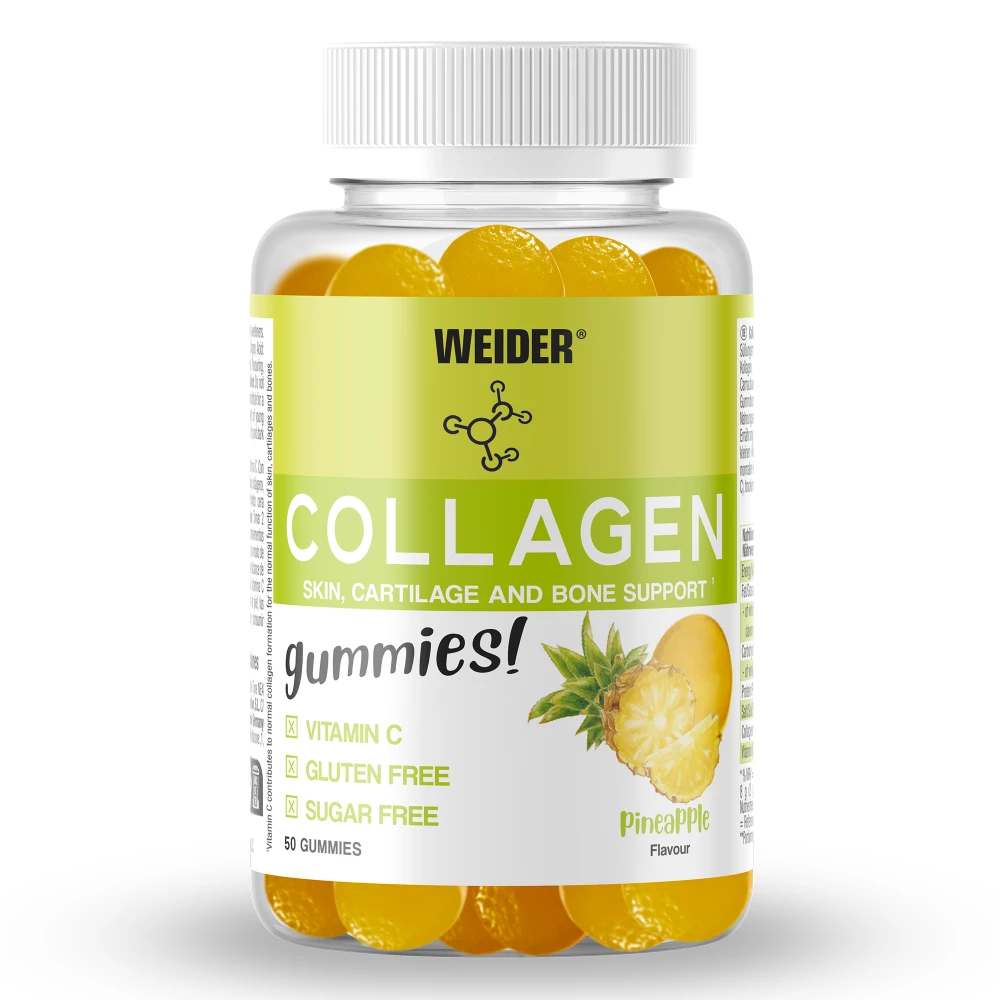 Collagen - 50 Gummies, Pineapple