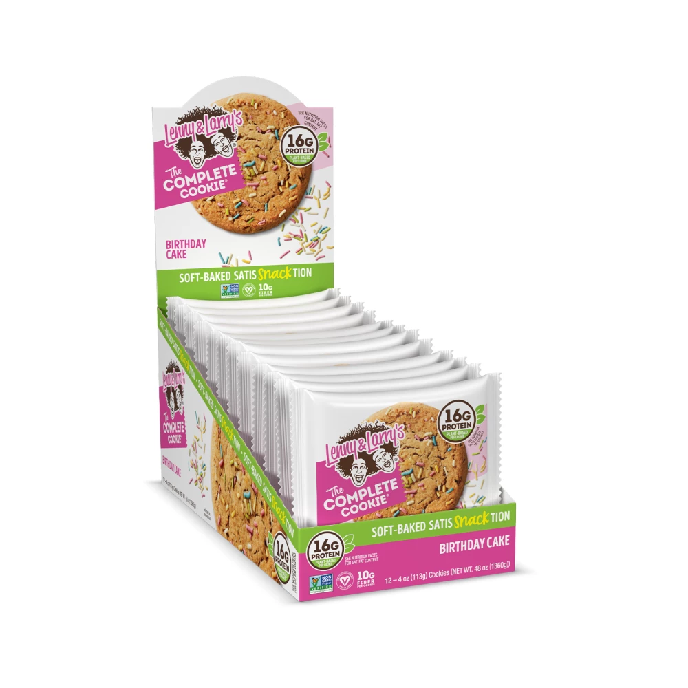 Complete Cookie - Boite de 12, Birthday Cake