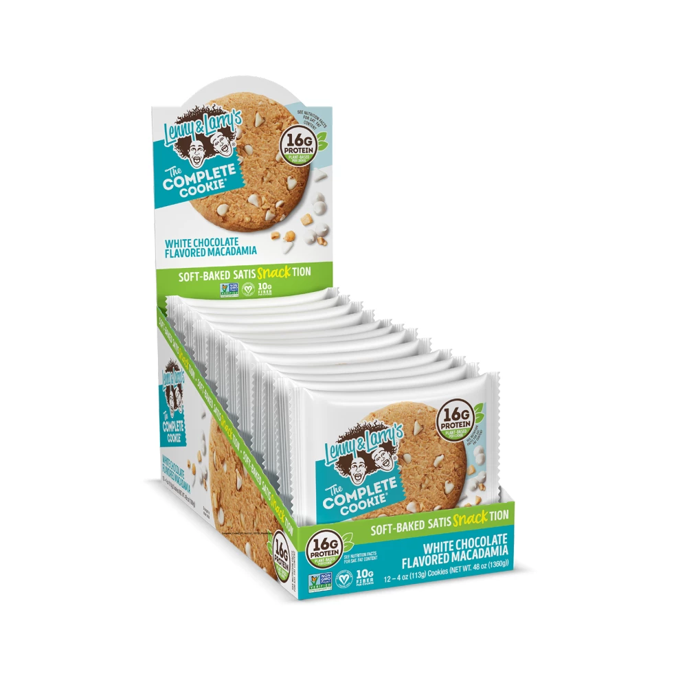 Complete Cookie - Boite de 12, White Chocolaty Macadamia
