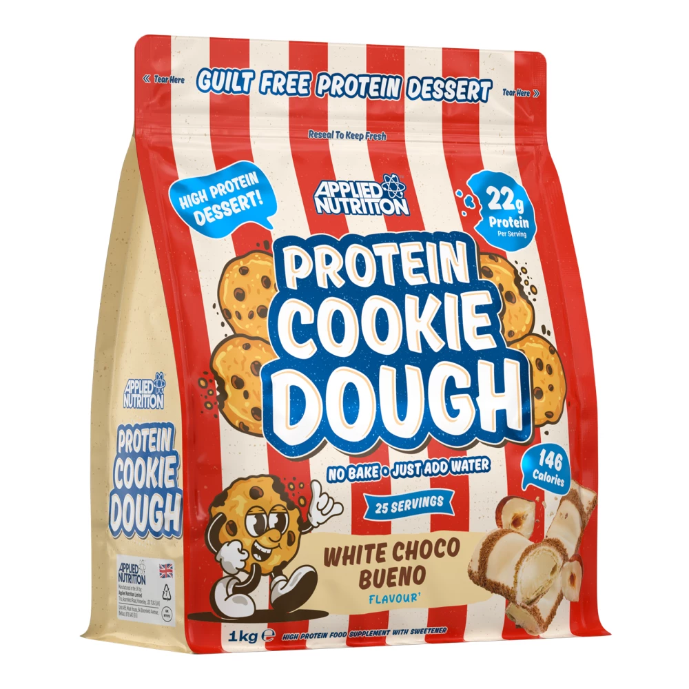 Protein Cookie Dough - 1000g, White Choco Bueno