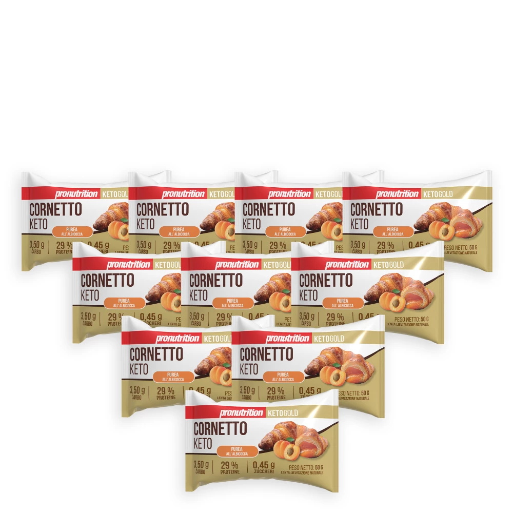 Cornetto Keto - Boite de 10, Albicocca