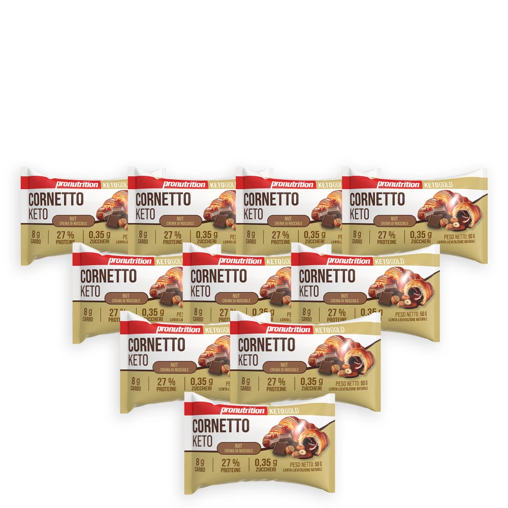 Cornetto Keto - Boite de 10, Hazelnut