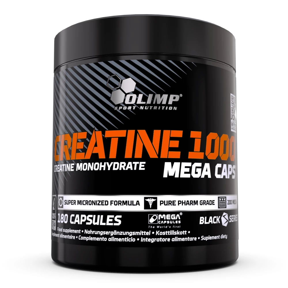 Creatine 1000 Mega Caps - 180 Gélules