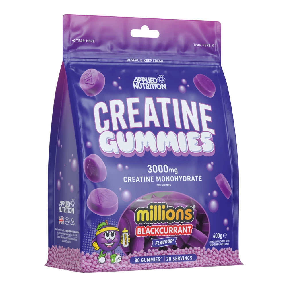 Creatine Gummies - 80 Gummies, Millions Blackcurrant