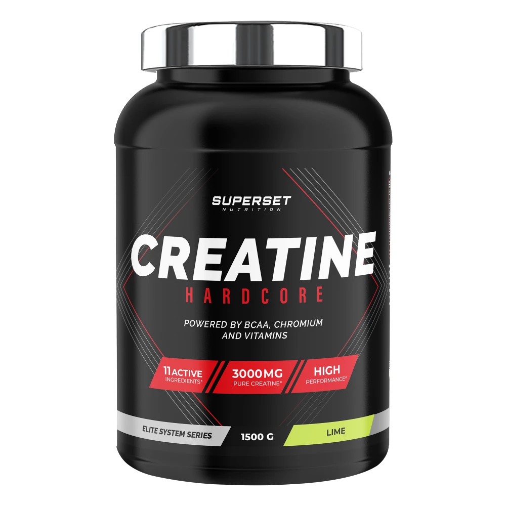 Creatine Hardcore - 1500g, Lime