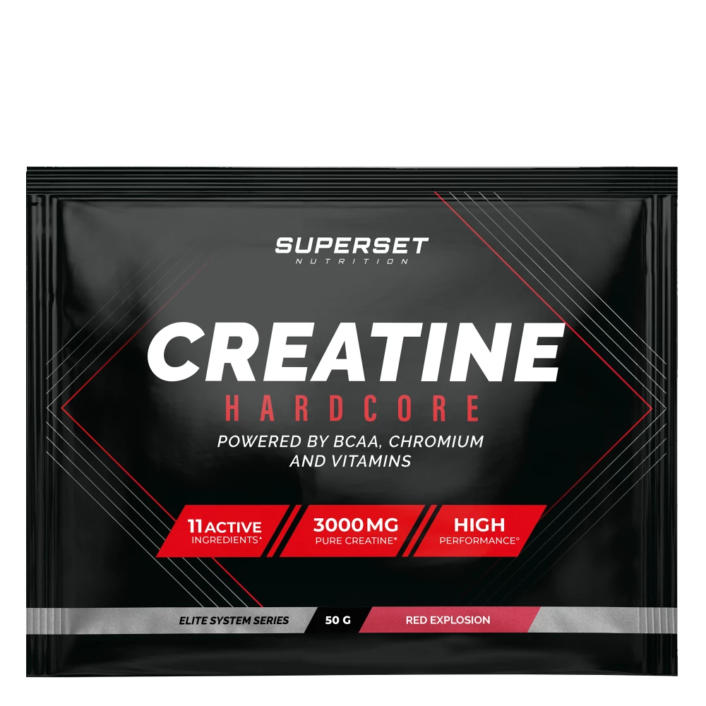 Creatine Hardcore - 50g, Red Explosion