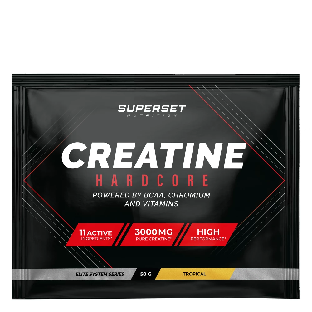 Creatine Hardcore - 50g, Tropical