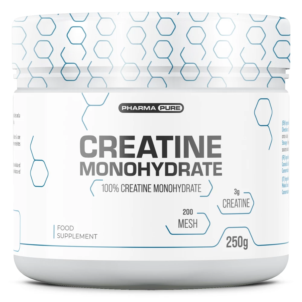 Créatine Monohydrate - 250g, Saveur neutre