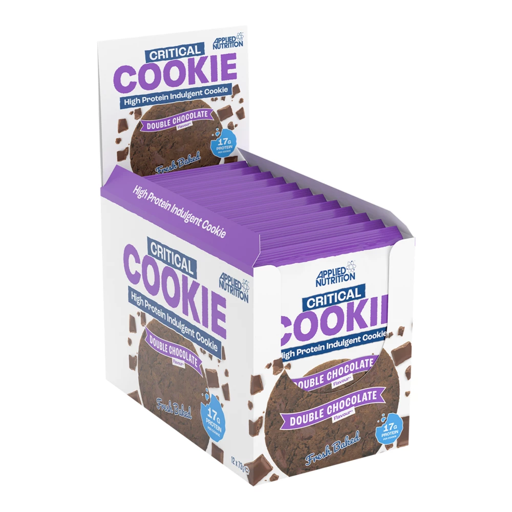 Critical Cookie - Boite de 12, Double Chocolate