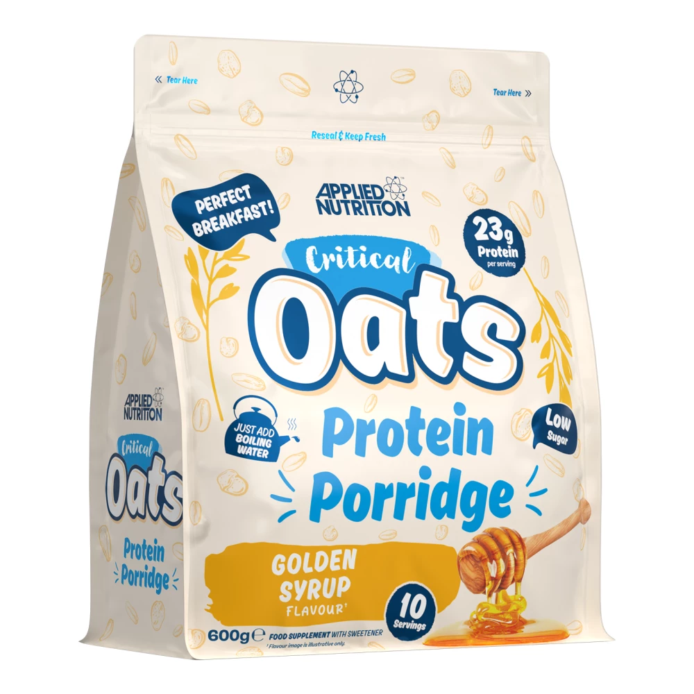 Critical Oats - 600g, Golden Syrup