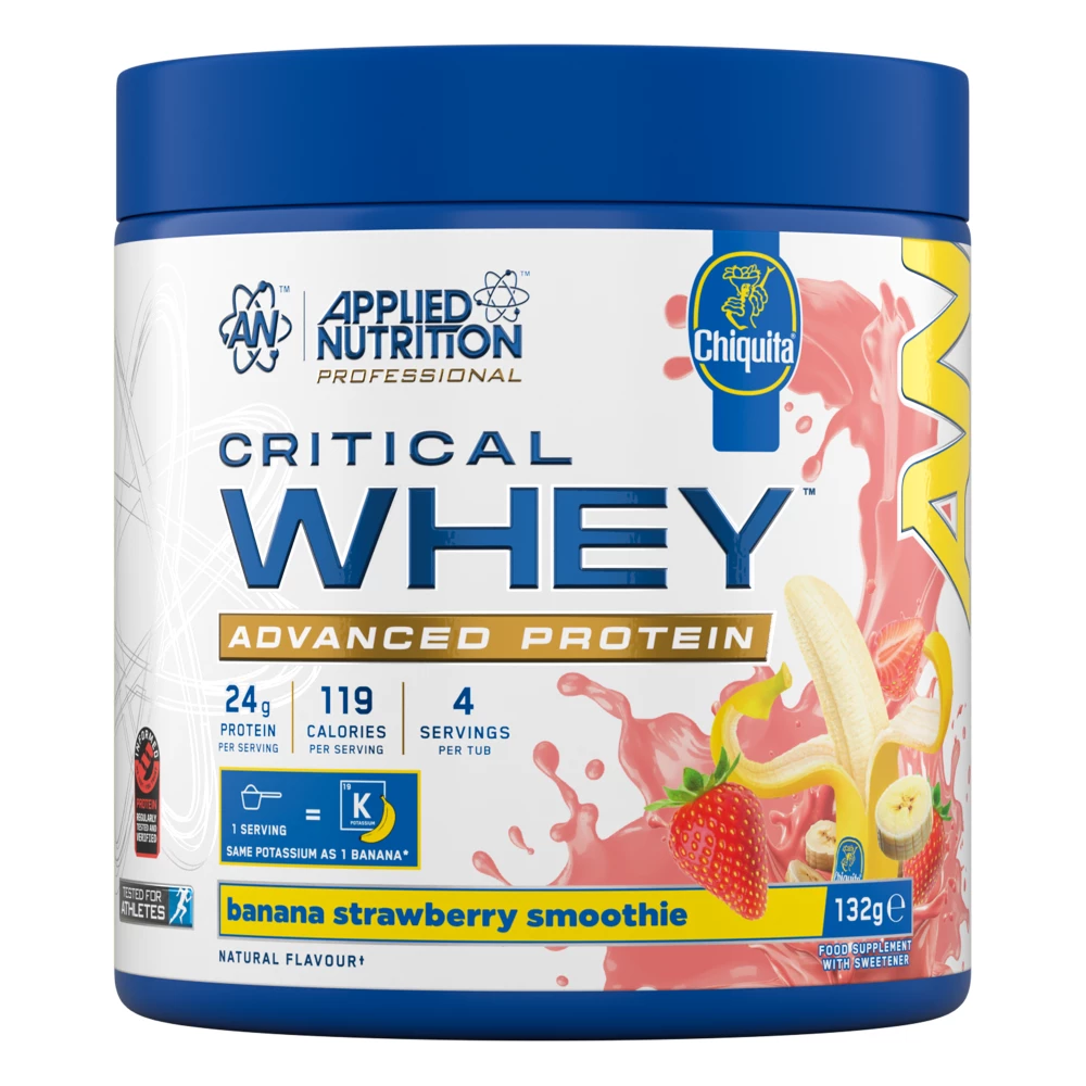 Critical Whey - 132g, Chiquita Banana Strawberry Smoothie